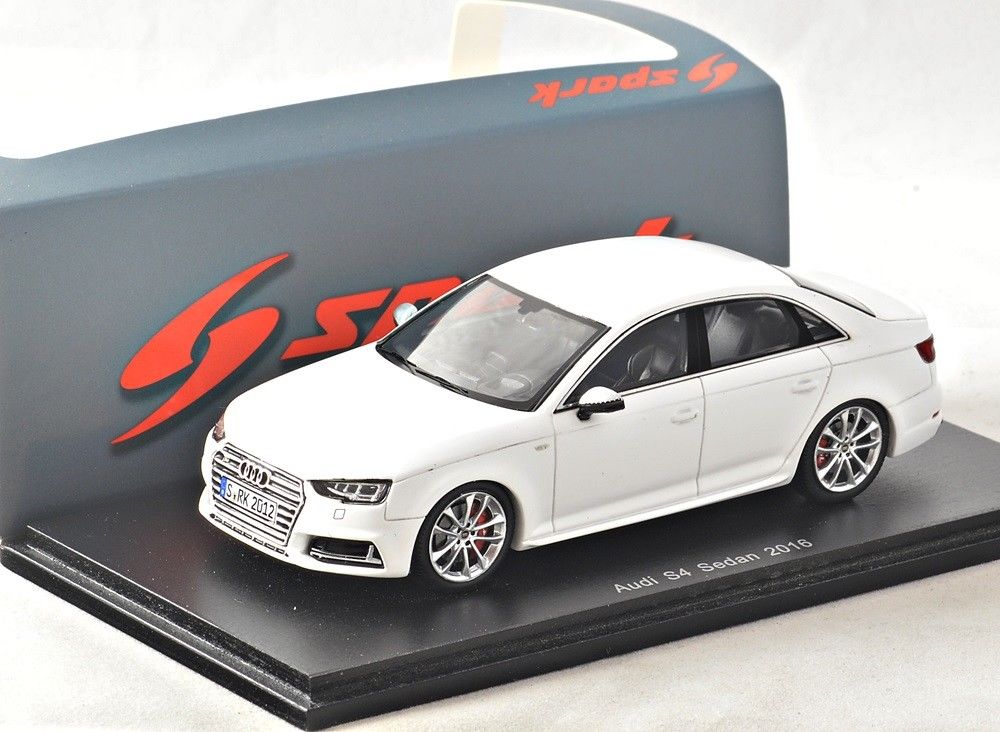 Spark 1:43 Audi S4 Sedan White 2016 S4887